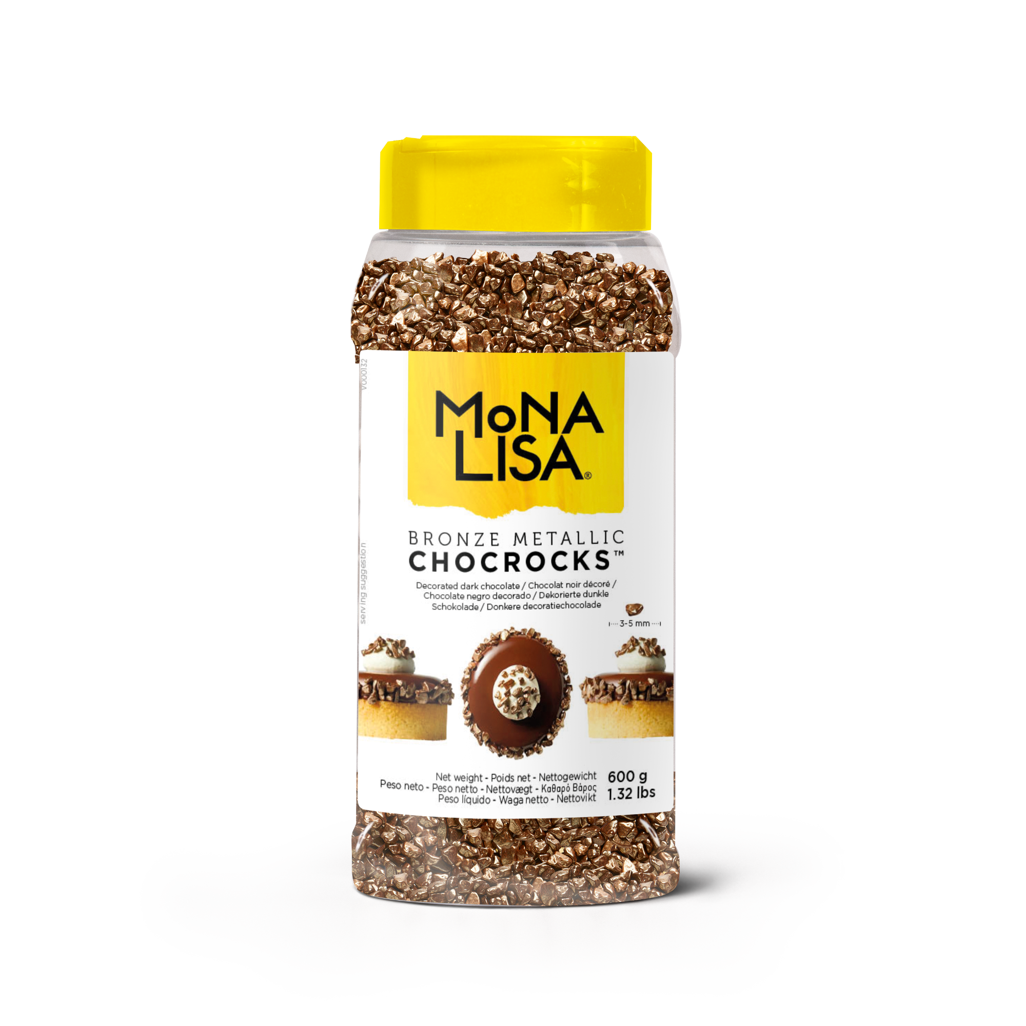 🎁 Ihr Gratisgeschenk! Ein funkelnder, festlicher Akzent für Ihre Desserts mit Bronze Metallic ChocRocks™