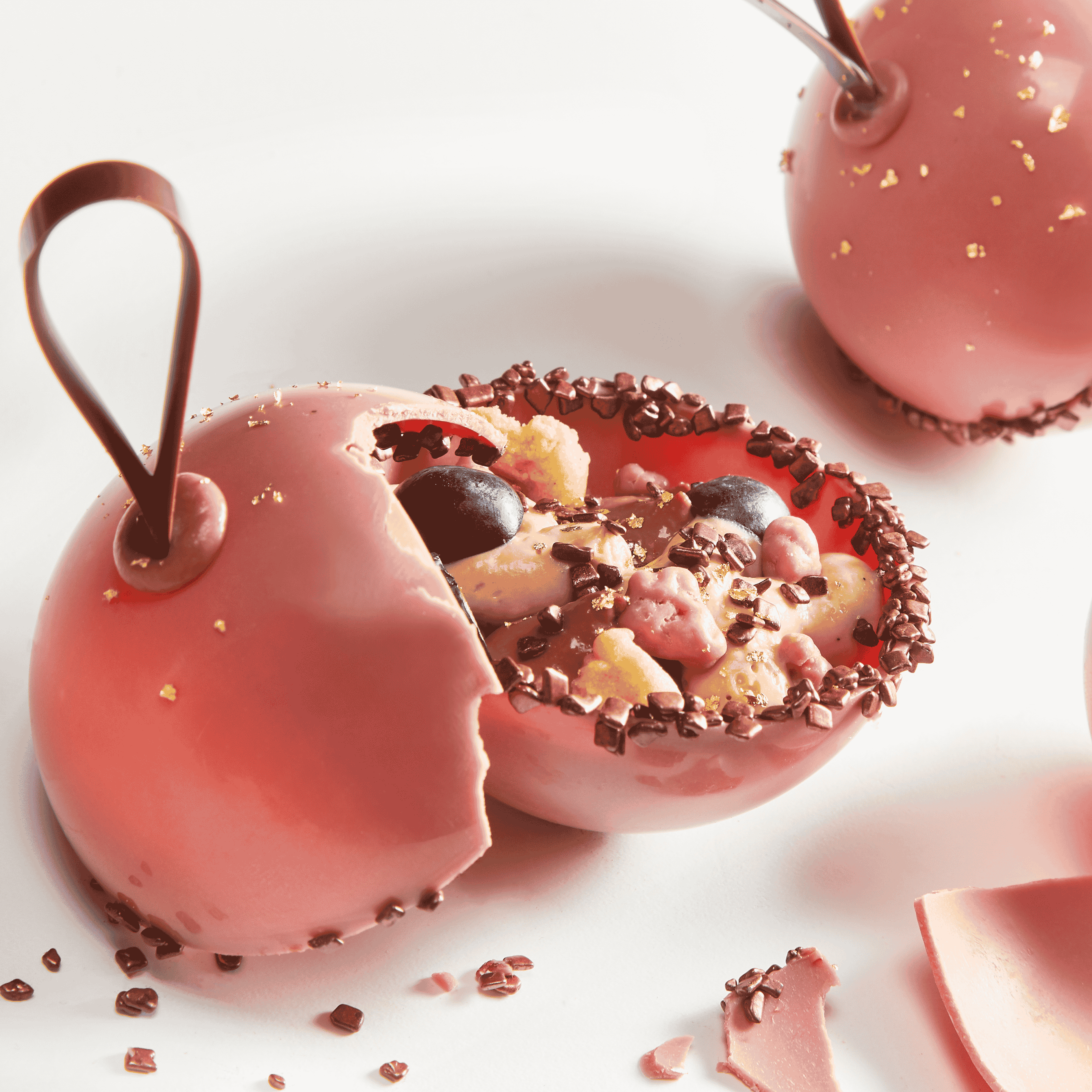 Scarlet Metallische Flakes