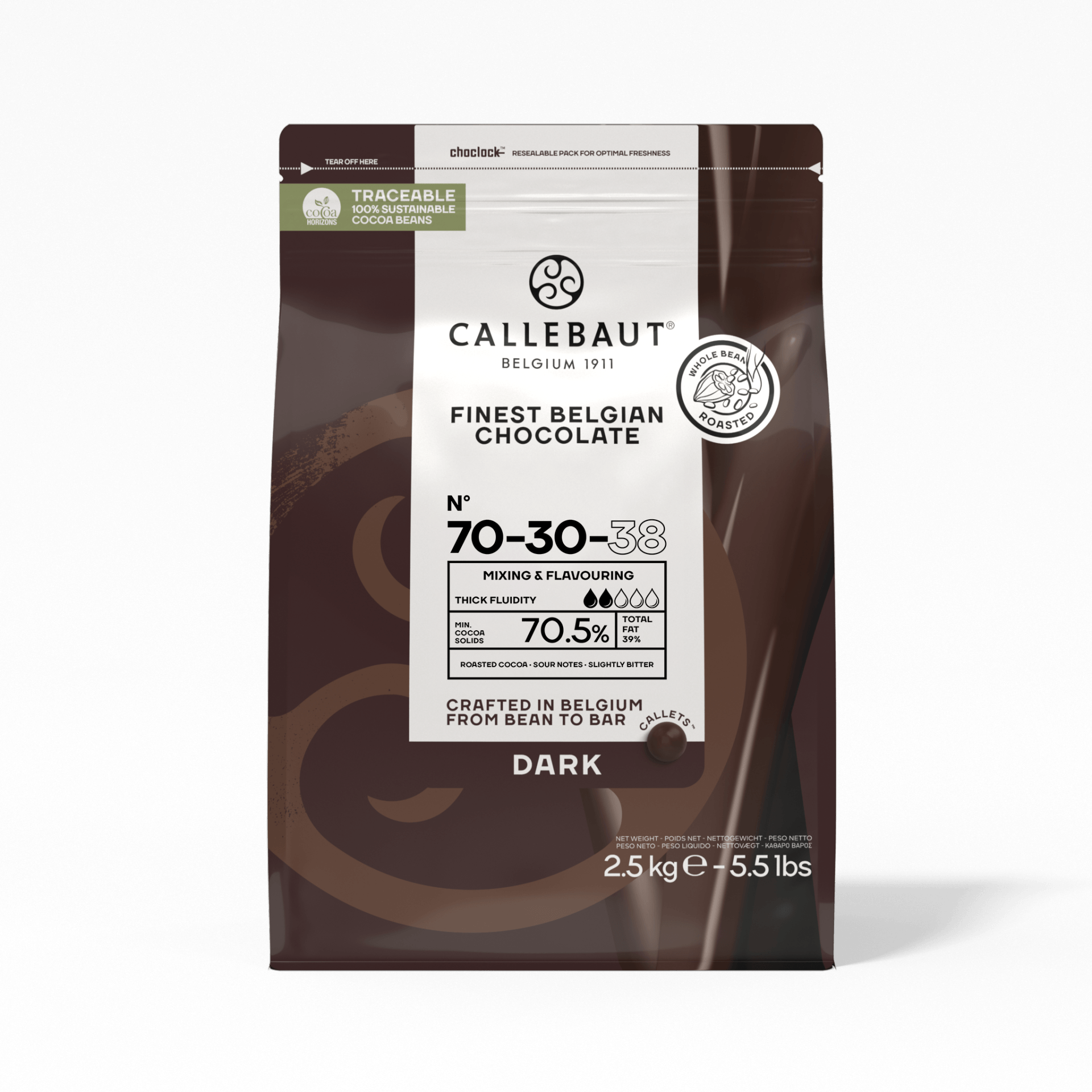 Dark Chocolate Callets: 70-30-38 - Callebaut Shop