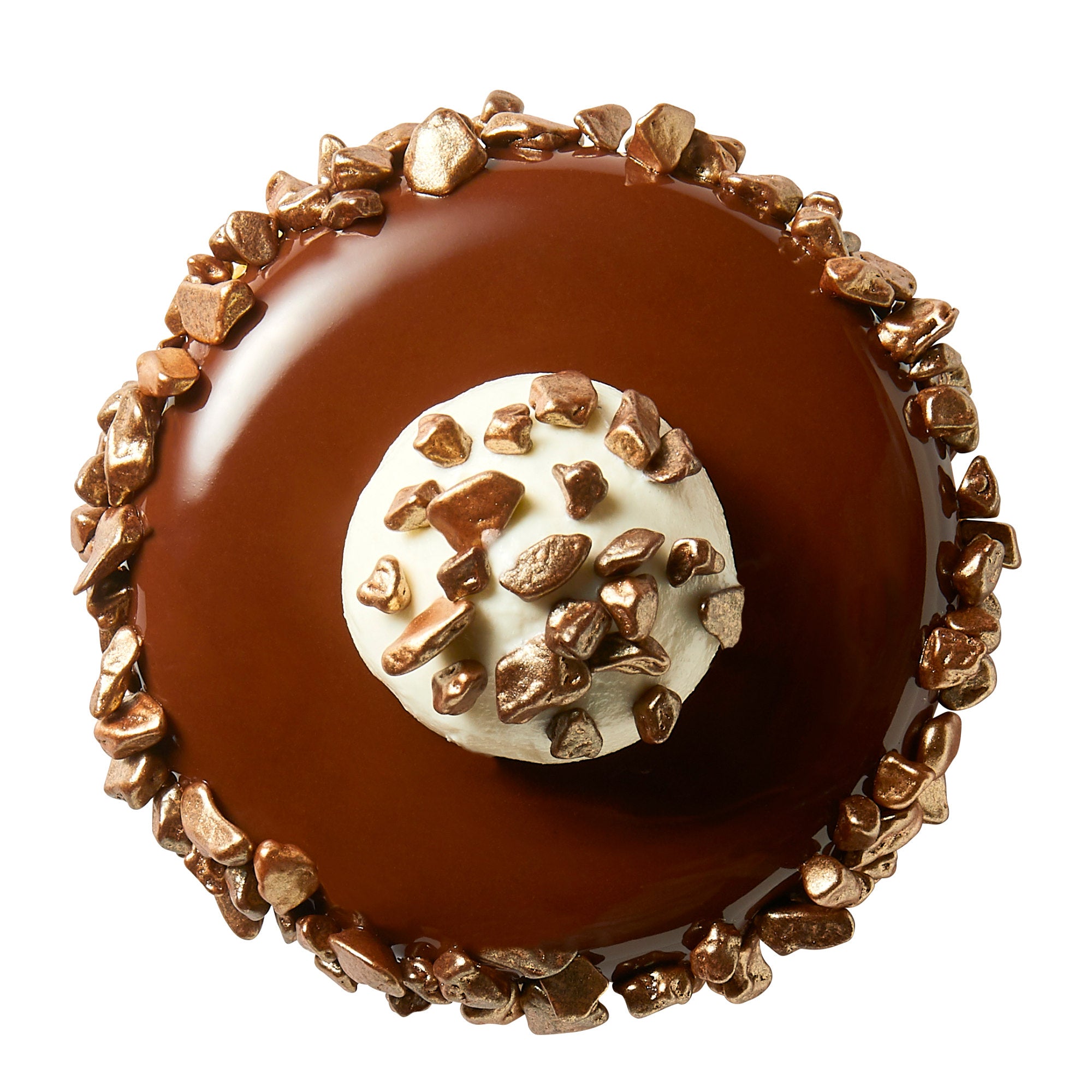 Chocolate Crispearls - Bronze Metallic ChocRocks™ - Callebaut Shop