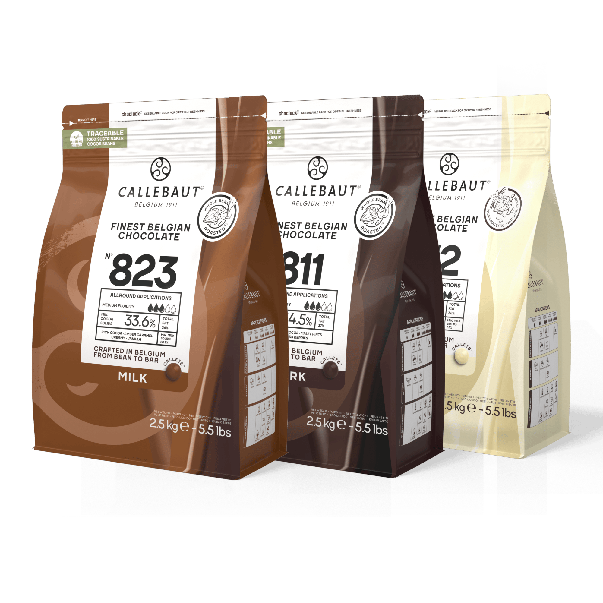 Classic Colors Chocolate Sampler - Callebaut Shop