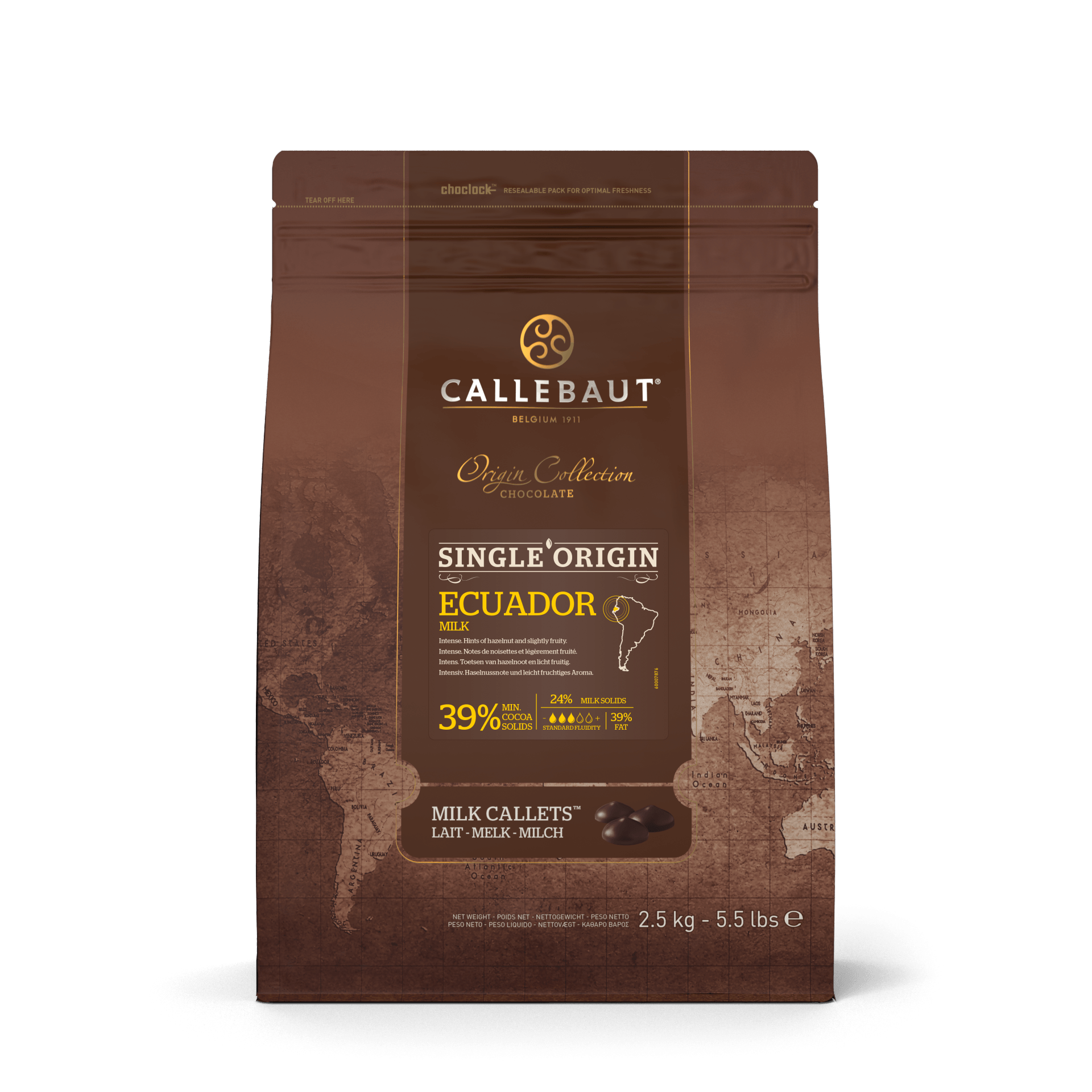 Milk Chocolate Callets: Single Origin Ecuador