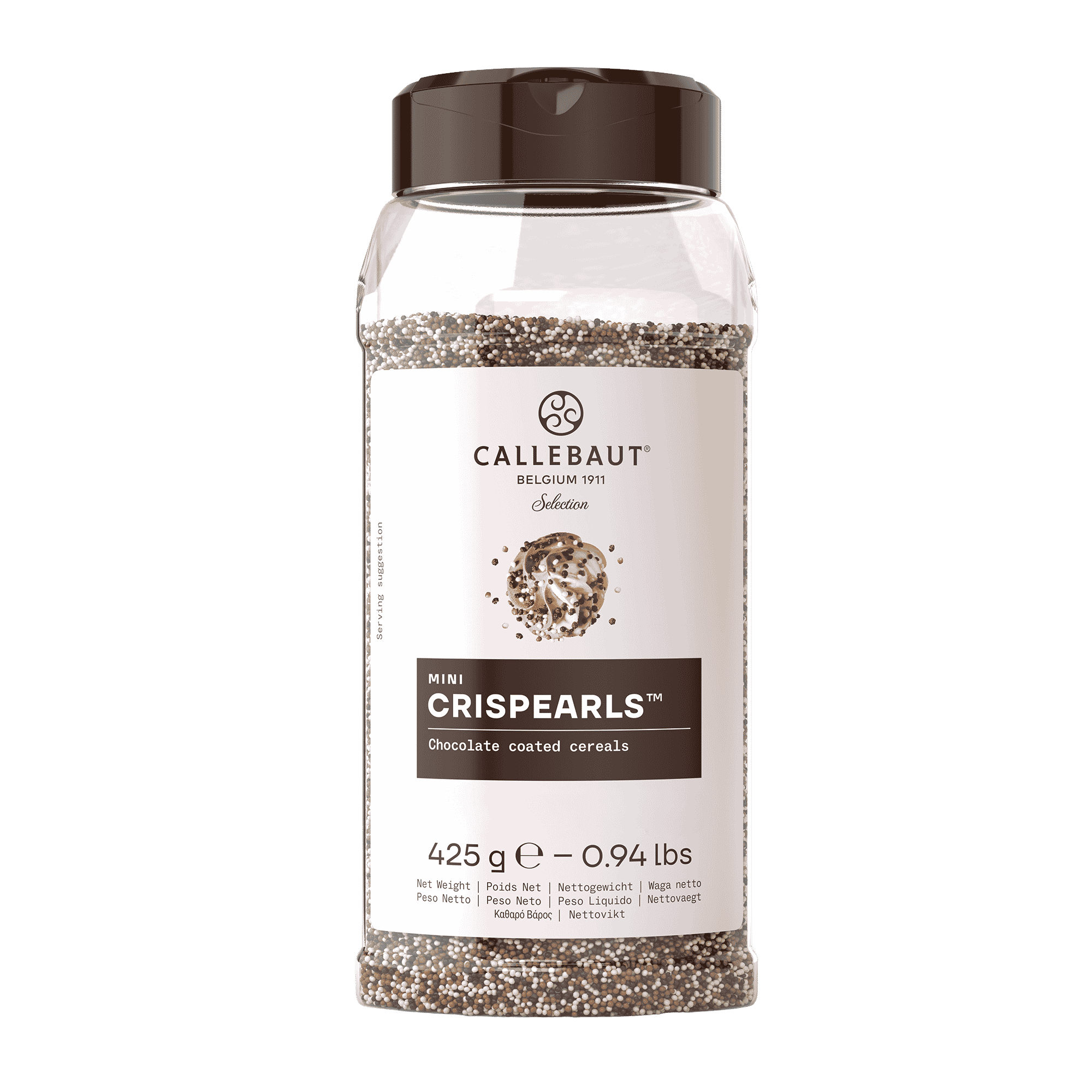 Mini Crispearls Schokoladen&uuml;berzogene Cerealien 425g
