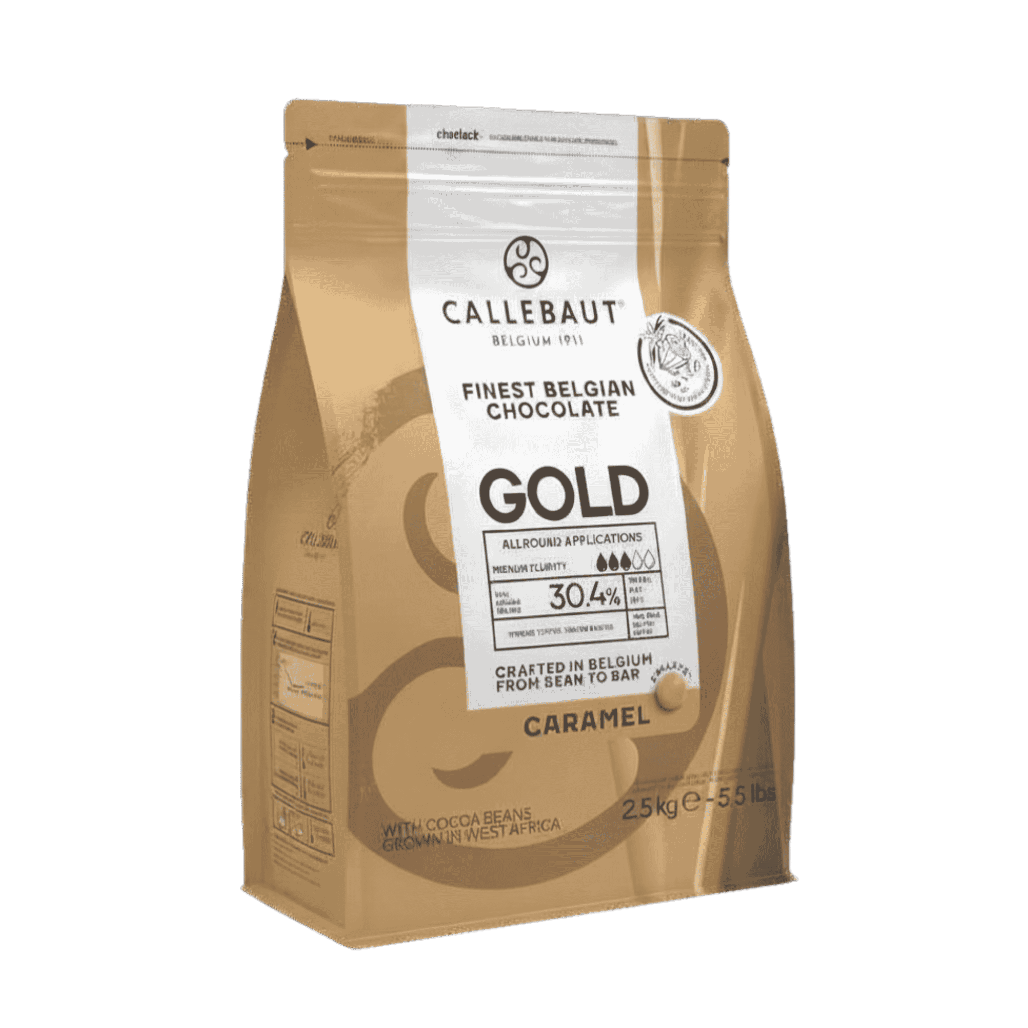 Caramel Chocolate Callets GOLD, , small