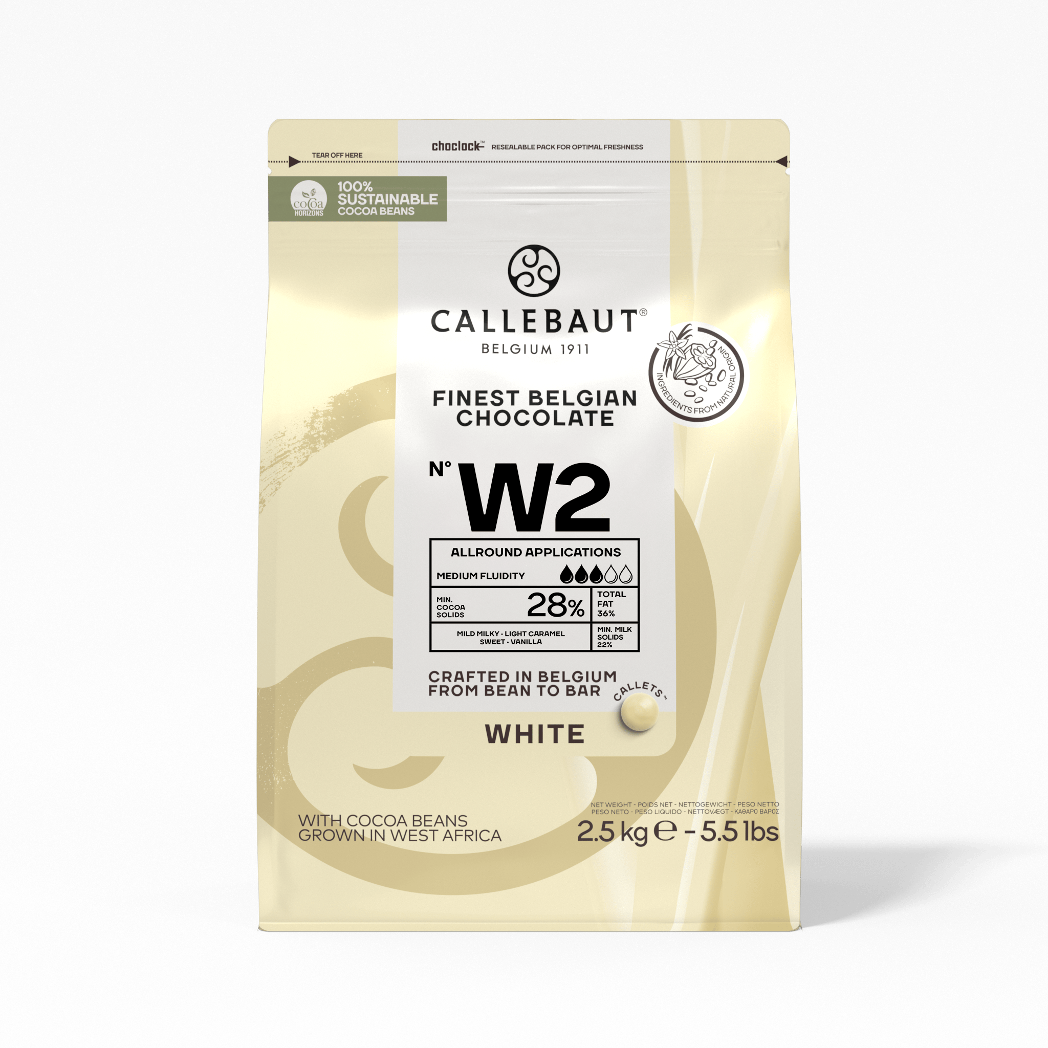 White Chocolate Callets Recipe W2, , small
