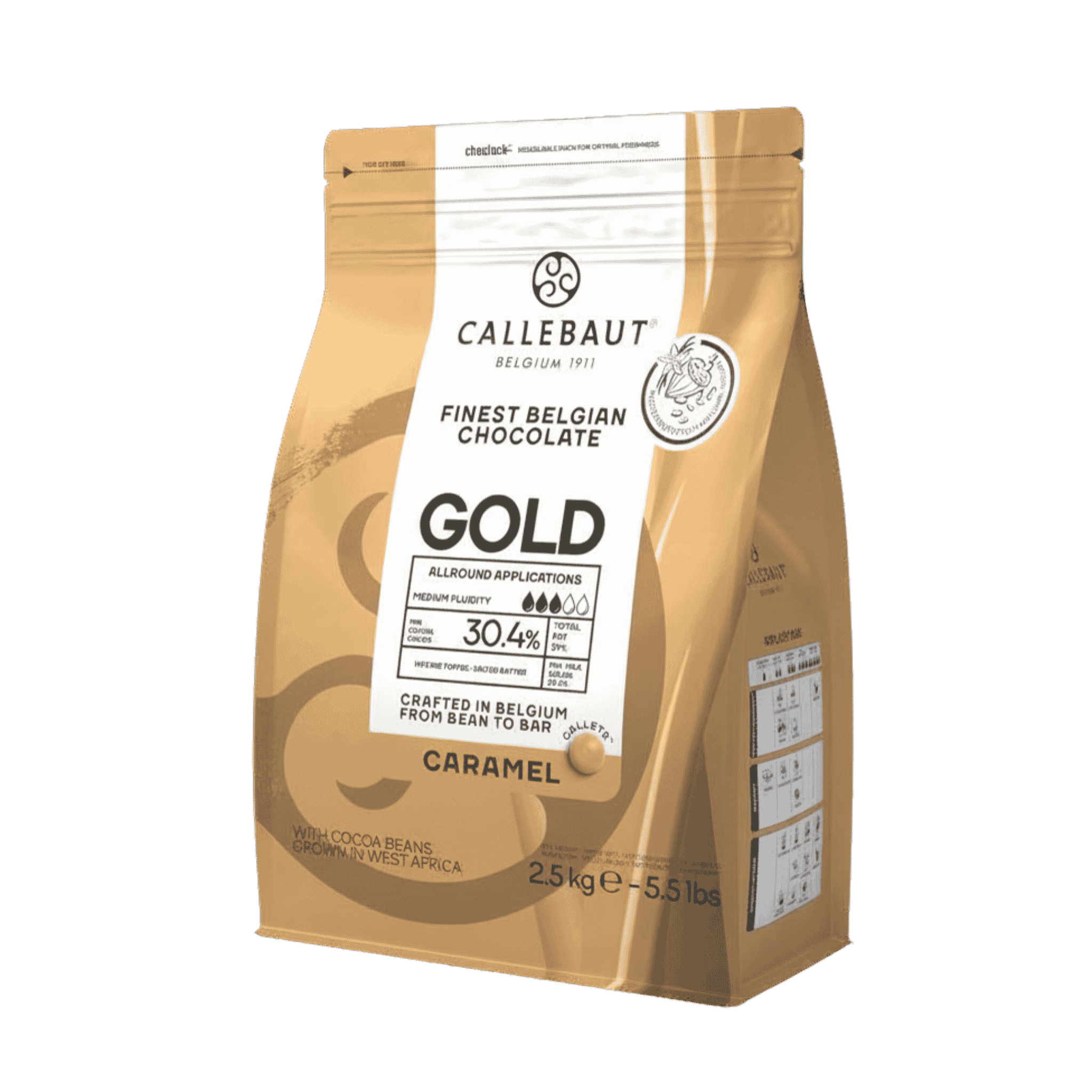 Caramel Chocolate Callets GOLD, , small