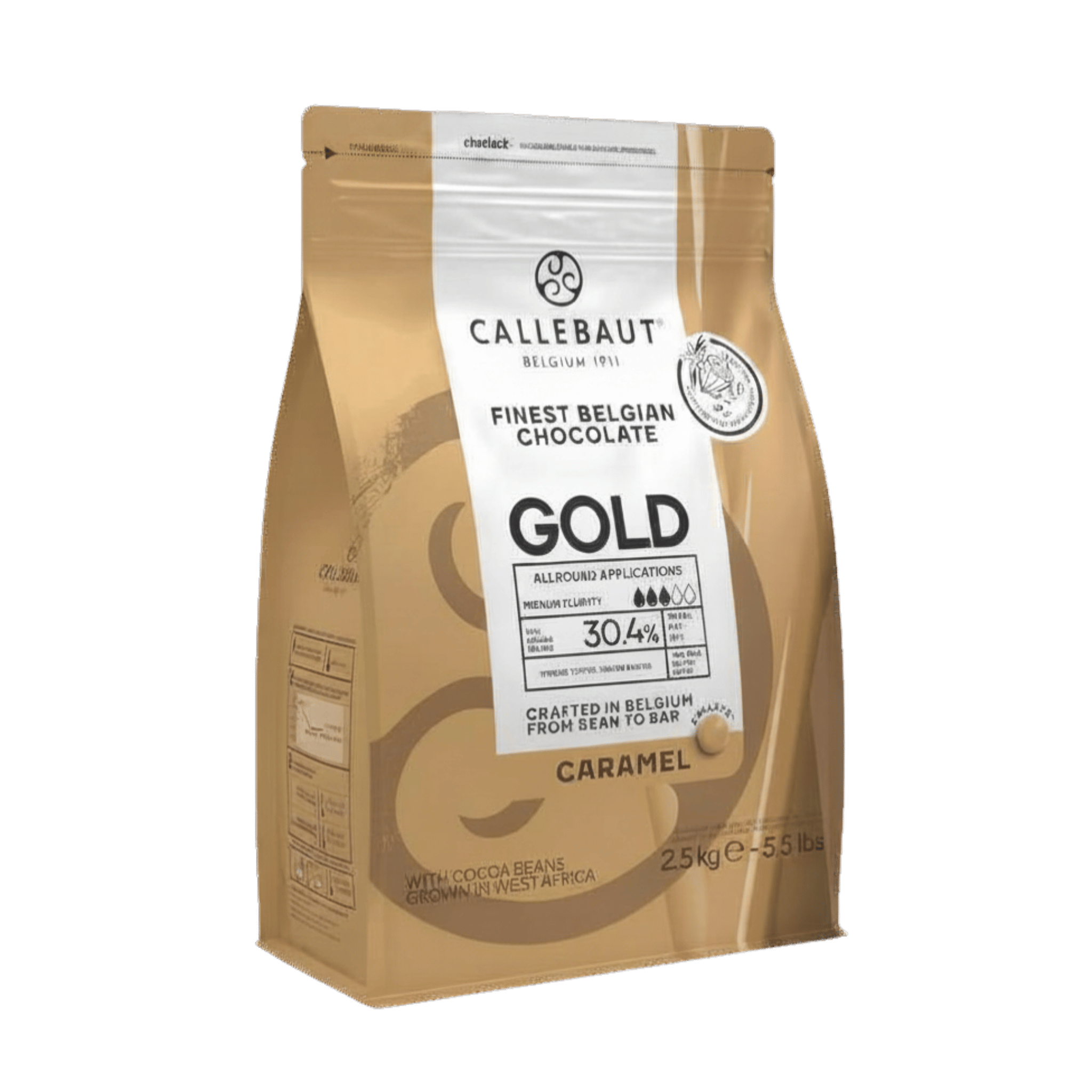 Caramel Chocolate Callets GOLD, , large