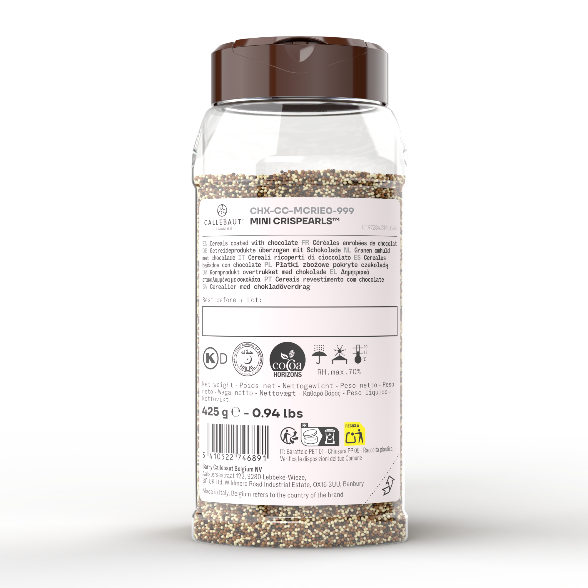 Mini Crispearls Chocolate Coated Cereals 425g, , small