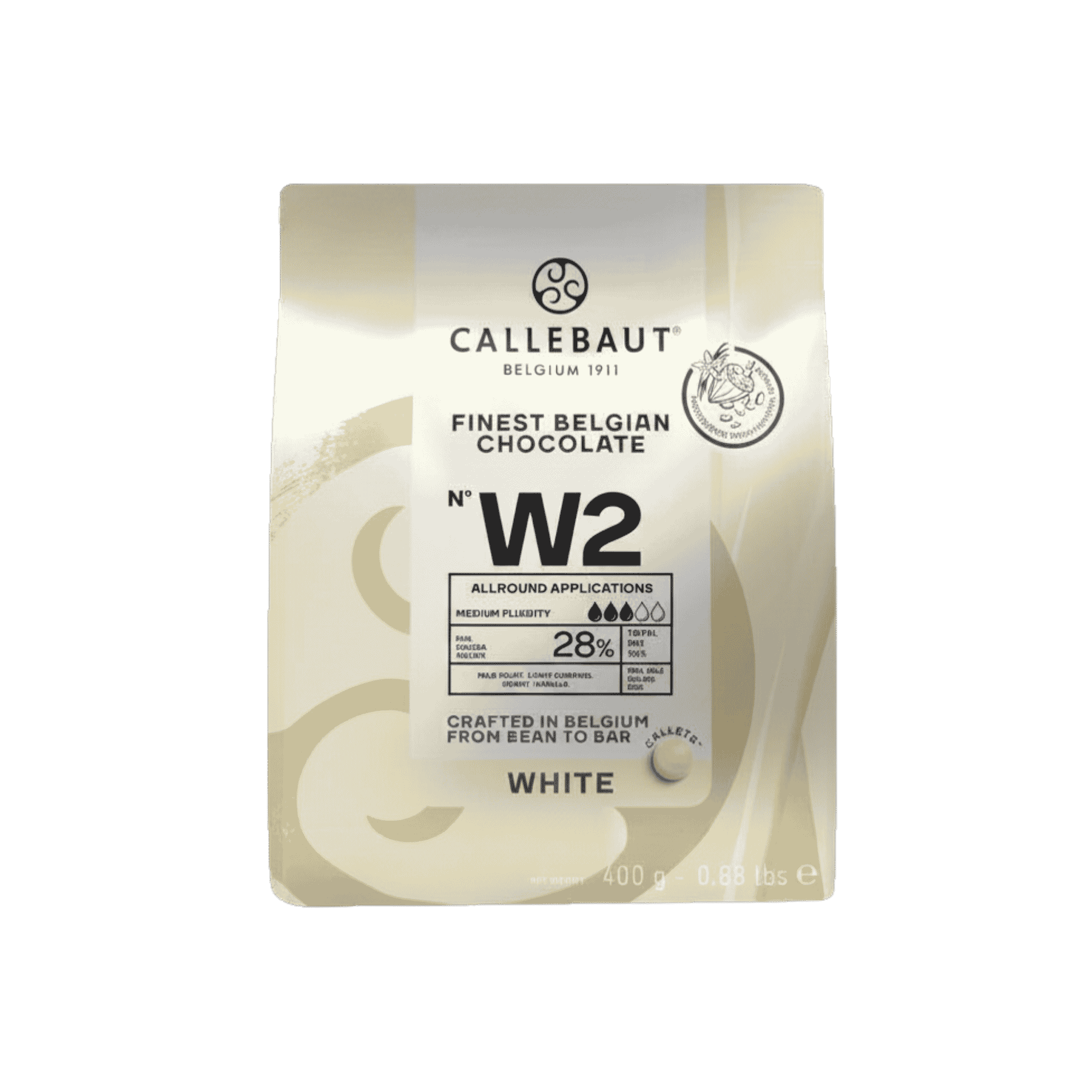 Wei&szlig;e Schokolade Kuvert&uuml;re Callets Rezept W2