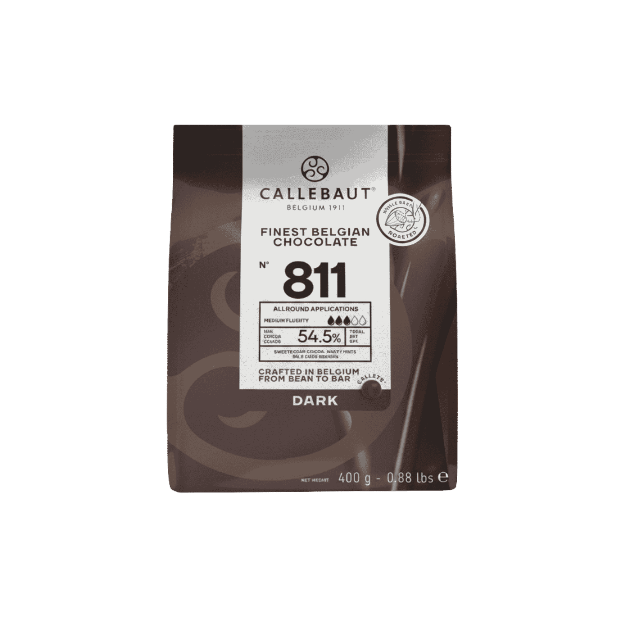 Dark Chocolate Callets 54.5% Recipe 811, , small