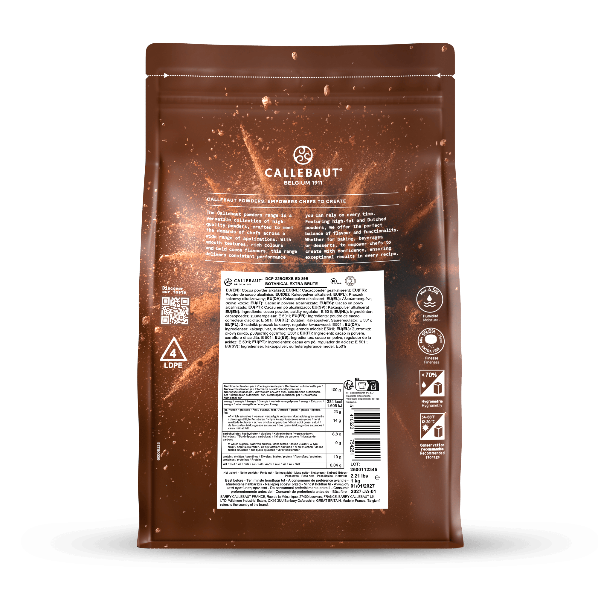 Cocoa Powder Extra Brute, , large