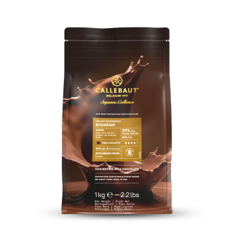 Milk Chocolate Callets Velvet Ecuador 40% 1kg