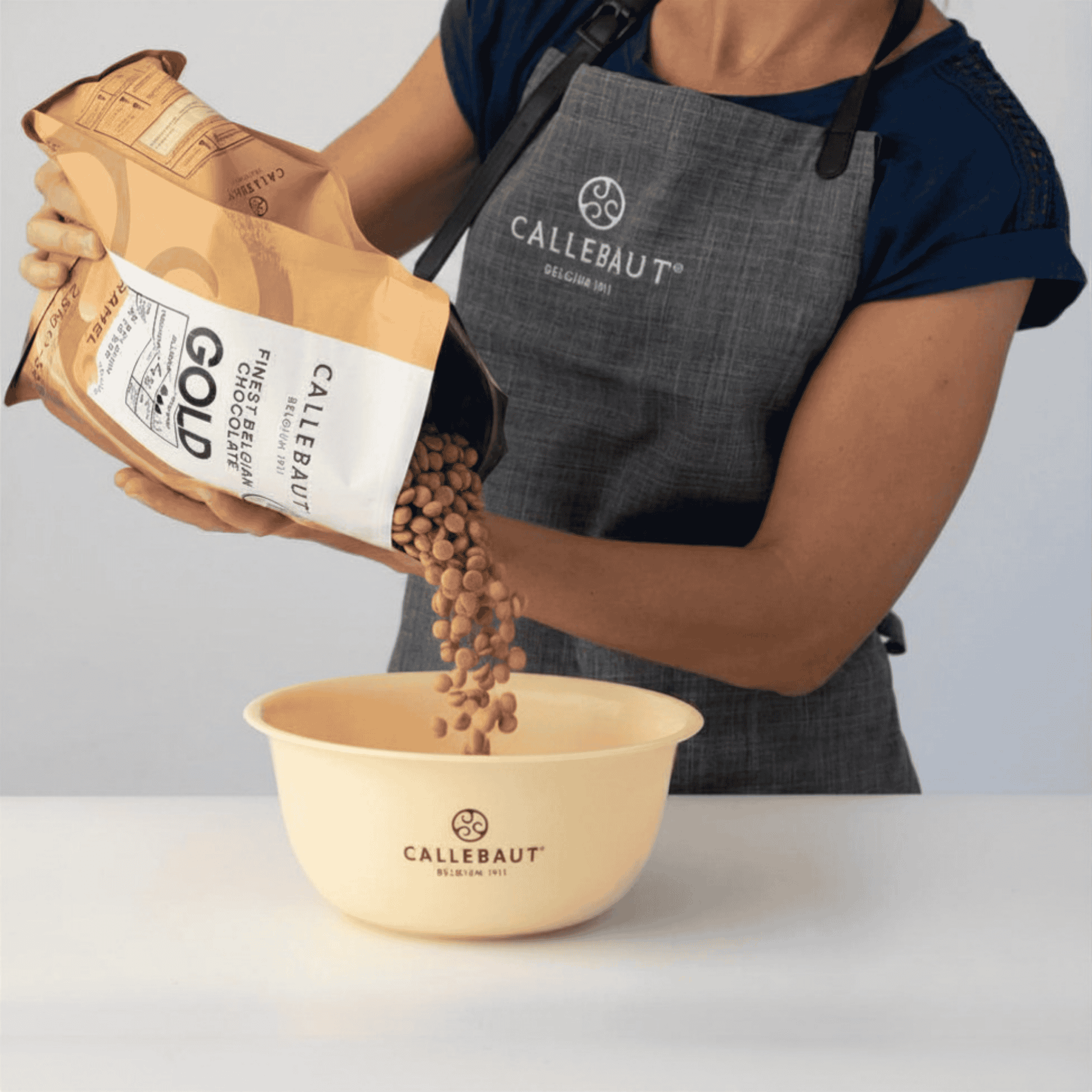 Caramel Chocolate Callets GOLD, , large