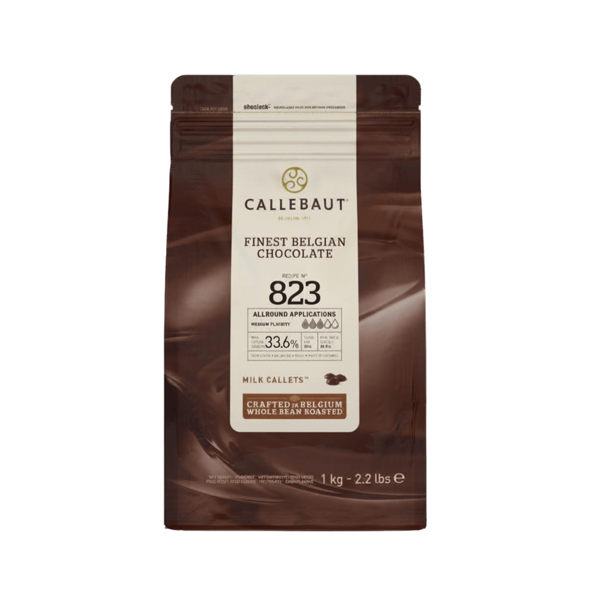 Vollmilchschokoladen Callets 33,6% Rezept 823, , large