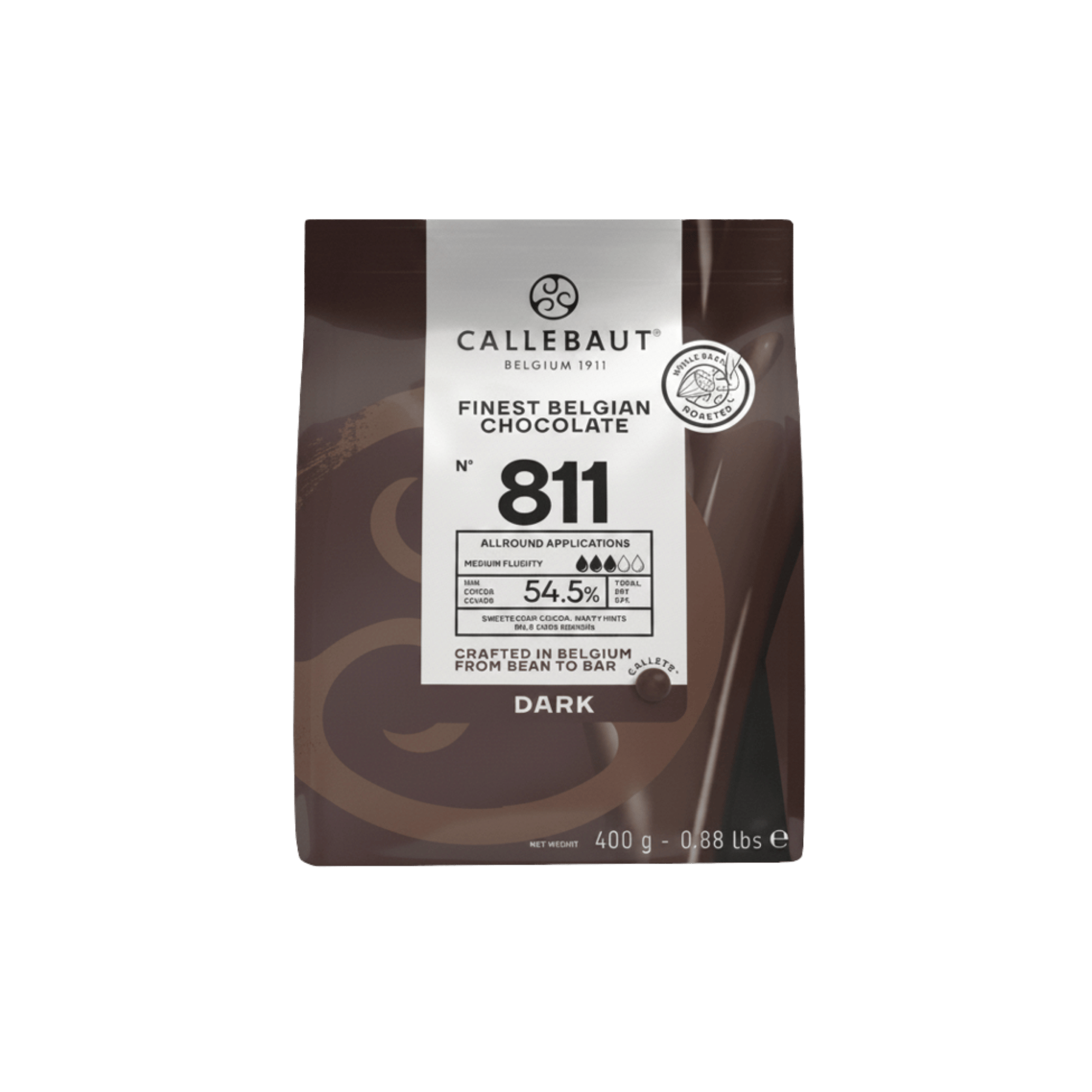 Dark Chocolate Callets 54.5% Recipe 811, , large