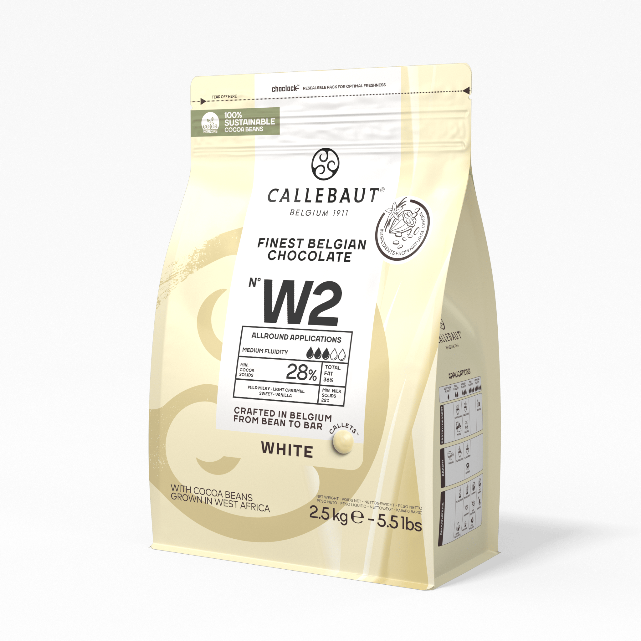 White Chocolate Callets Recipe W2, , small