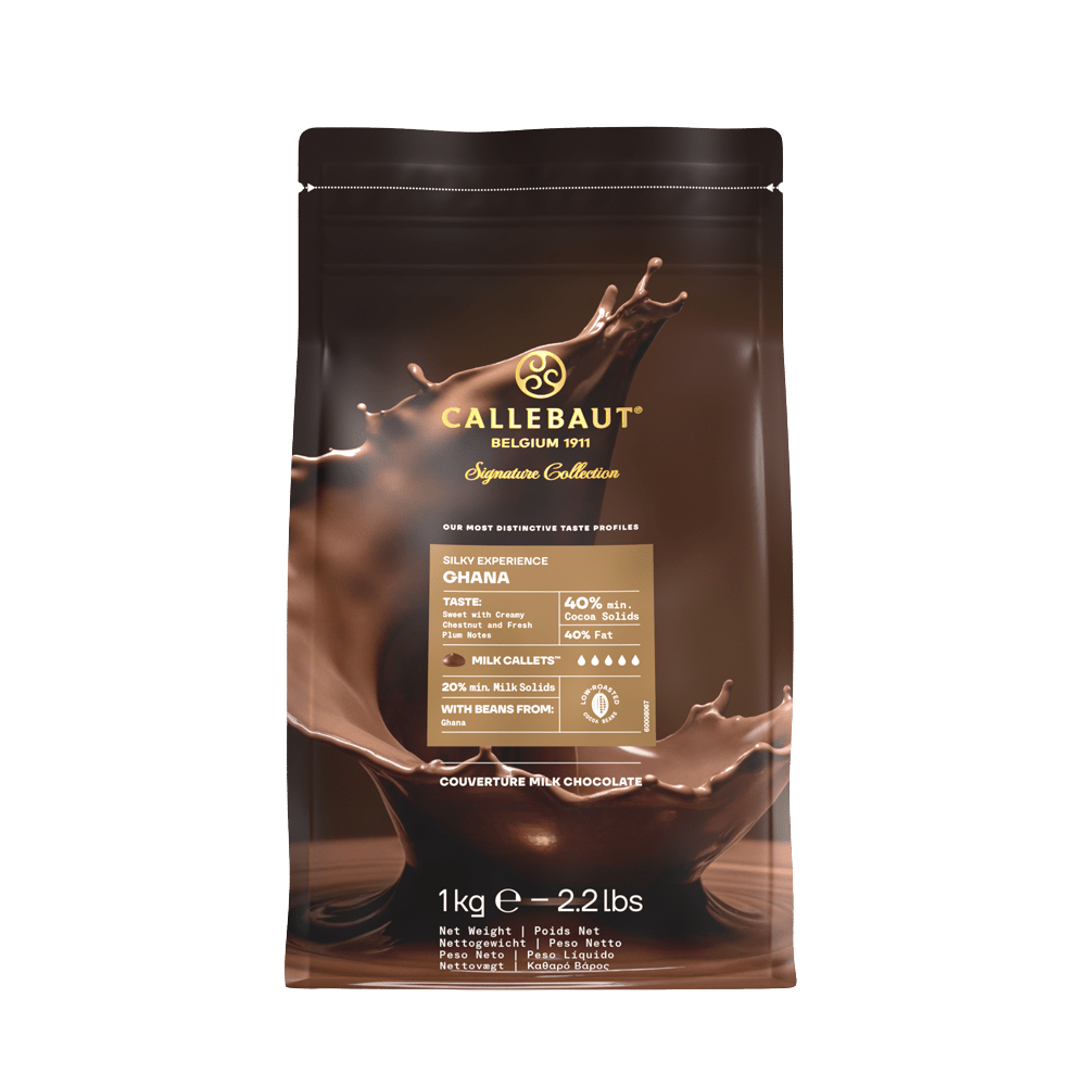 Milk Chocolate Callets Ghana 40% 1kg, , large